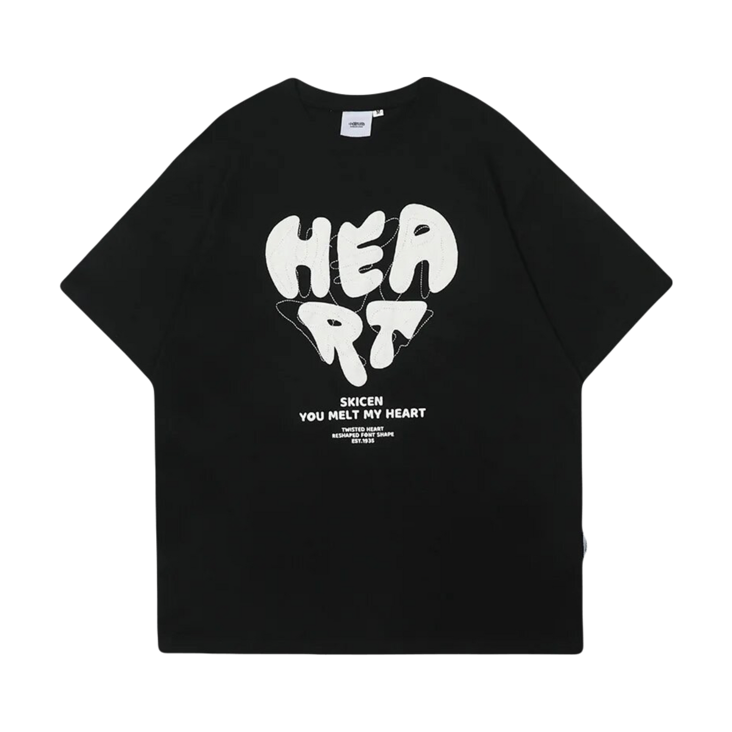 ARYE™ T-SHIRT - Heart Black