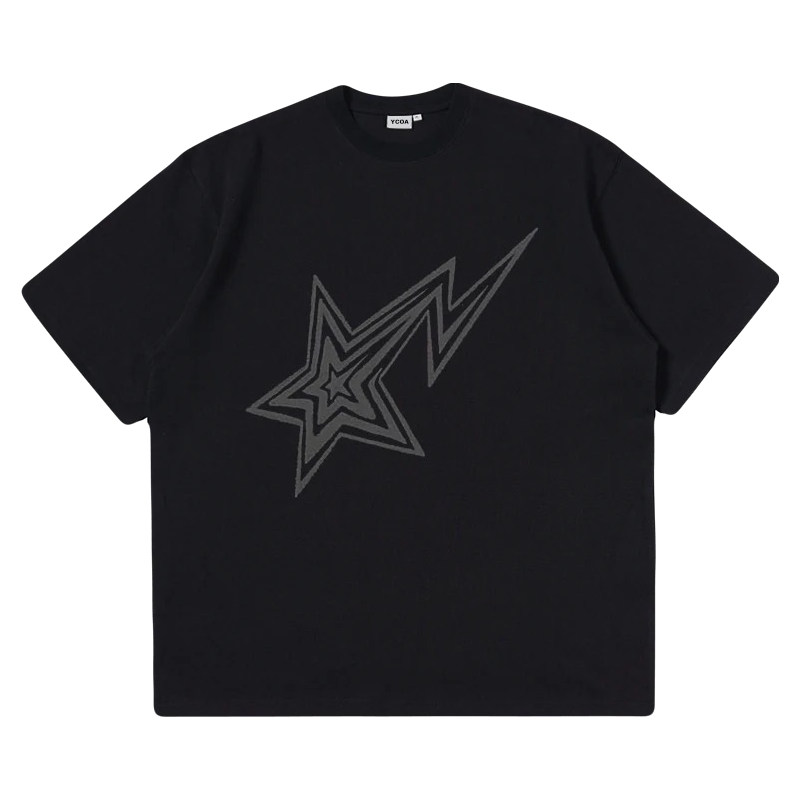 ARYE™ T-SHIRT - Shooting Star Black